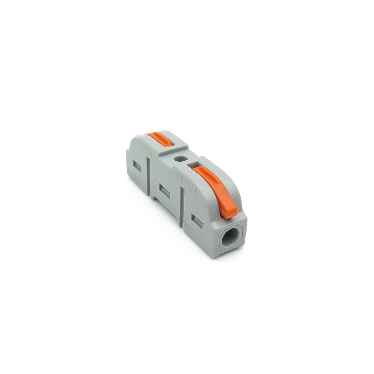 Conector rápido 1 entrada 1 saída 0,2-4mm²
