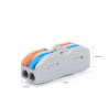 Connecteur rapide 2 entrées 2 sorties 0,08-4mm²