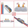 Conector rápido 2 entradas 2 salidas 0,08-4mm²