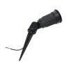 Foco exterior E27 con pincho IP65