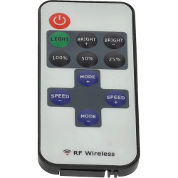 Controlador mini RADIOFRECUENCIA tira led monocolor 12/24V
