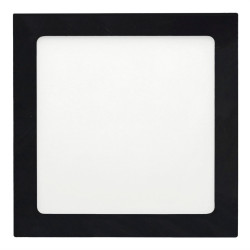 Downlight panel 18W cuadrado NEGRO