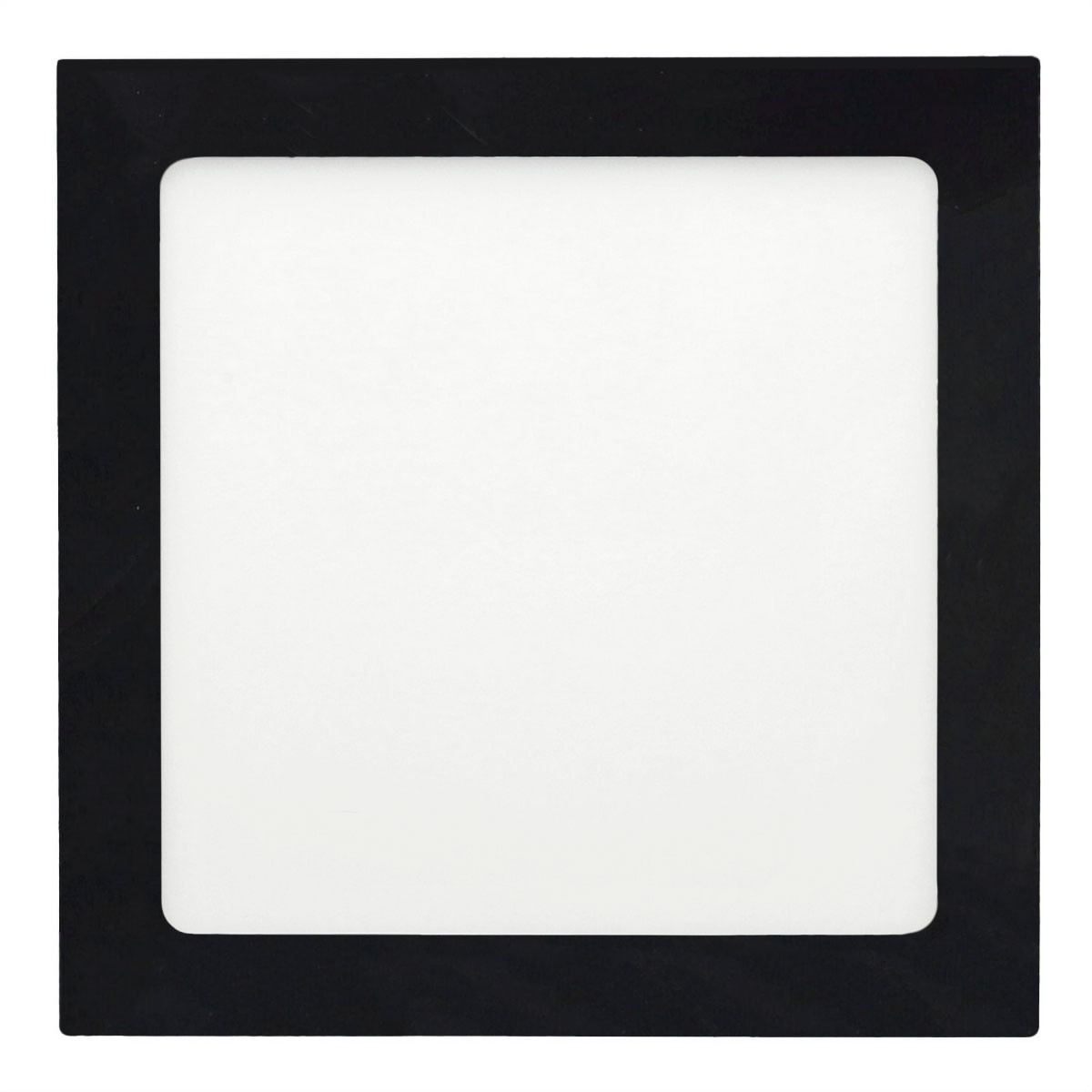 Downlight panel 18W cuadrado NEGRO
