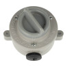 Disjuntor metálico de 2 posições 6A 250VAC