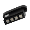 Spot LED linéaire 12W orientable noir