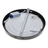 LED Ceiling Lamp 24W Round Black