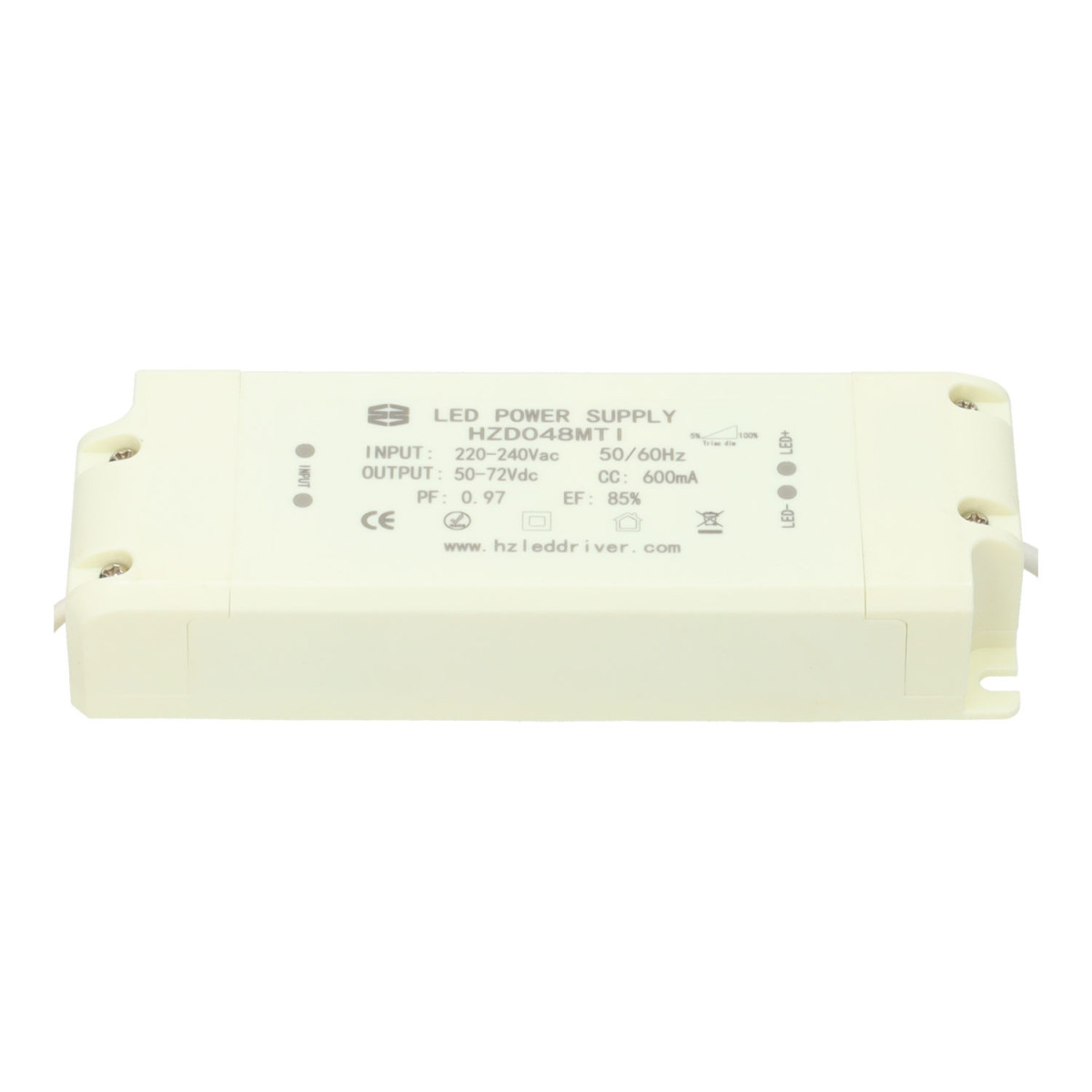 Driver REGULABLE para panel LED 36-40W
