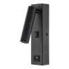 APLIQUE ALUMINIO LED 3W USB
