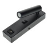 APLIQUE ALUMINIO LED 3W USB